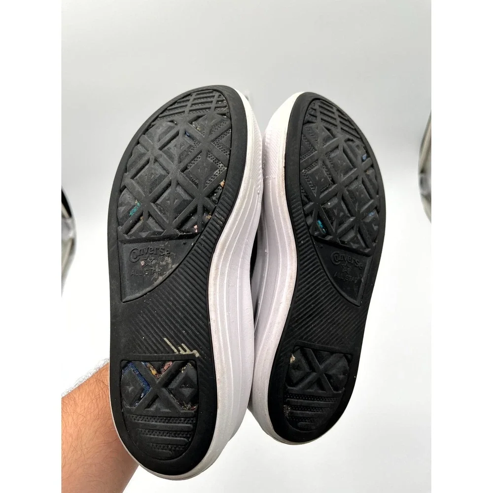 Converse Chuck Taylor All Star Move Unisex Comfort‎ Shoes Black Platform Sneaker